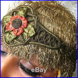 1920's Flapper Charleston Headpiece Headdress Costume Fashion