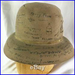 1920s Women's Crusher Traveler Pop Art Signature Hat