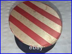 1940s American Patriotic Uncle Sam Top Hat Pierre Uniforms Manuf. Co. Phila