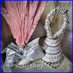 2 Vintage Theater Headdress Headpiece Showgirl Stage Costume Burlesque Cosplay H