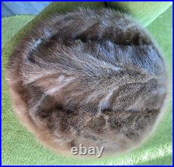 3 fur (mink) hats vintage soft BEAUTIFUL luscious tam lot three