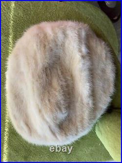 3 fur (mink) hats vintage soft BEAUTIFUL luscious tam lot three