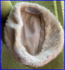 3 fur (mink) hats vintage soft BEAUTIFUL luscious tam lot three