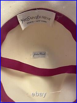 60's YVES SAINT LAURENT YSL PARIS MULTI COLORED MUST SEE VNTG COUTURE