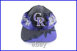 90's Colorado Rockies Jagged Edge SnapBack Hat