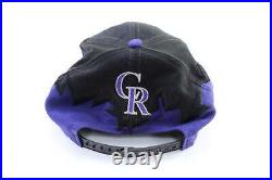 90's Colorado Rockies Jagged Edge SnapBack Hat