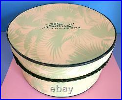 Agnes Original Of California Ladies Netted Silk Floral Hat with Bullock's Box