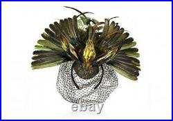 Anna Dello Russo H&m Rare Statement Bird Headpiece Fascinator Hat New In Box