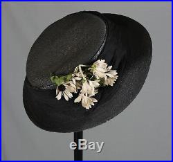 Antique Original Victorian Ladies Bonnet Hat Millinery