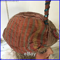 Antique Rare French Turban Hat Paul Poiret Styled 1001 Nights Costume Theater