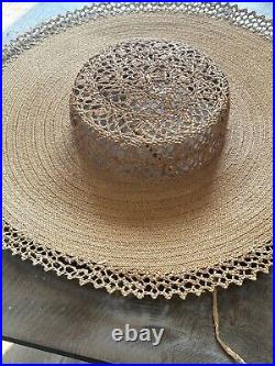 Antique Women's Straw Hat