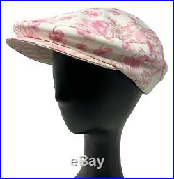 Authentic Christian Dior Girly Trotter Hunting Hat Cap Pink Size #57 Rank AB