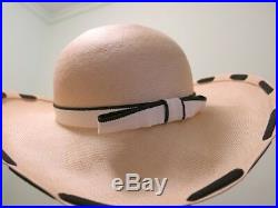 Authentic Vintage CHANEL Straw Hat