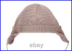 Baby Dior Vintage J'ADORE Dior Logo Baby Knit Hat #6M 3-6month Pink RankAB
