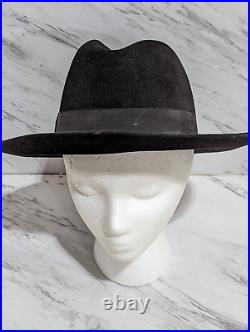 Borsalino Antica Casa Women's Vintage Black Hat