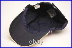 CHANEL Sports Hat Cap Vintage 100% Cotton Ladies Used Excellent