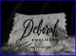 Chinchilla Fur, Caramel Color, Ladies Vintage Hat, by Deborah, sz M-L