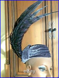 Christian Dior Haute Couture Feathered Hat by Stephen Jones for John Galliano