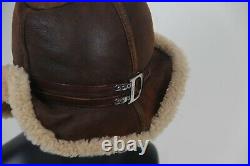 Christian Dior Vintage Shearling Hat sz 56 004140