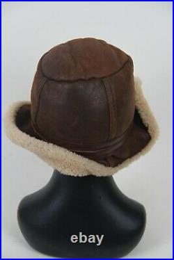 Christian Dior Vintage Shearling Hat sz 56 004140