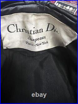 Christian dior vintage turban hat