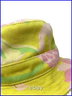 D&G DOLCE&GABBANA Vintage Logo Backet Hat Accessory #L Cotton Multicolor RankAB+