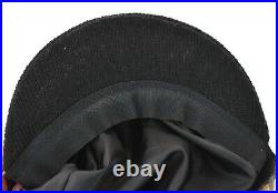 DOLCE & GABBANA DG Y2K Vintage Wool Leopard Panel Flat Cap Hat Size S / 22