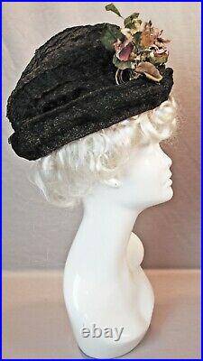 EARLY 1900s EDWARDIAN LOT OF TWO LADIES HATS