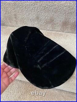 Fab Dramatic Velvet Vintage Hat