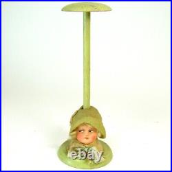 Figural Hat Display Stand 1920's