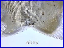 Gorgeous Vintage Ladies United Hatters Union Made Netting Leaves Bow 1940's