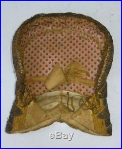 Gorgeous, antique victorian Riegelhaube, Headdress Bonnet, Germany