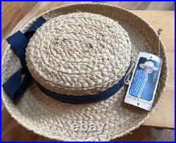 Helen Kaminski Vintage Raffia Hat, Sydney Australia NIB