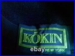 Kokin COUTURE New York Mink Trimmed Hat New With Tags NWT