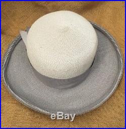 Lot 10 Vintage Ladies Hats Straw Wide Brims Netting Ladies Who Lunch Hats