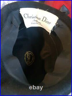 Lot Of 52 Vintage Ladies Hats Christian Dior Felt Fur Feathers Flowers Velvet