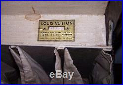 Louis Vuitton Antique Hat/Shoe Box Steamer Trunk/ Vintage Louie Vuitton