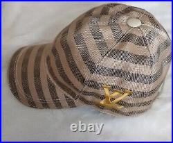 Louis Vuitton hat unisex logo one size adjustable strap