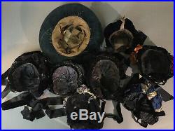Museum Lot Of 10 Antique Hats Victorian Edwardian 1920s Vintage Hat Lot