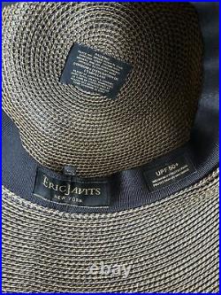 NEW Eric Javits'Hampton' Straw Sun Hat Antique