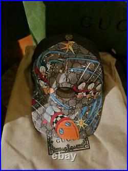 NWT Disney x Gucci Donald Duck baseball hat size M sold out