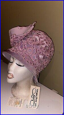 NWT Gorgeous Lavender Dress/Church Hat By Mr. Song