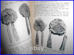 Original 1909 ART Of MILLINERY Illustrated Edwardian Hat Making, Ribbon Flowers