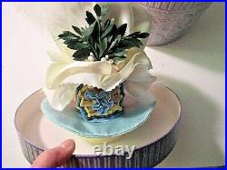Pipkin & Bonnet Replica Miniature Hat&Stand & BoxThe Duchess of Leinster1789