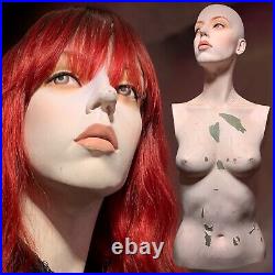ROOTSTEIN vtg Realistic Mannequin Female Torso Distressed Bust Oddity Art Creepy