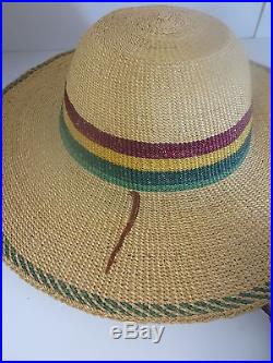 Ralph Lauren Vintage Collection West African Straw Hat NWT $150