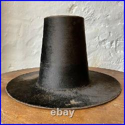 Rare C19th Welsh Ladies Silk Hat Antique Traditional Costume Vintage Wales