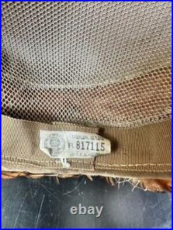 Rare H. C. Prange CO. New York 50's Net Feather Hat Union Made Origional Box