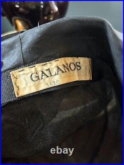 Rare James Galanos Cloche Hat
