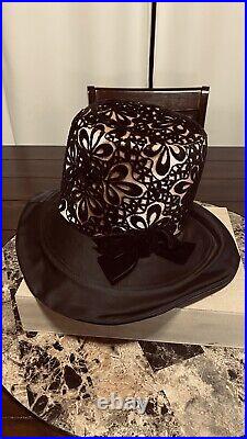 Skywood Original Ladies 1960's Vintage Hat Superb Condition App 21 Inside Brim